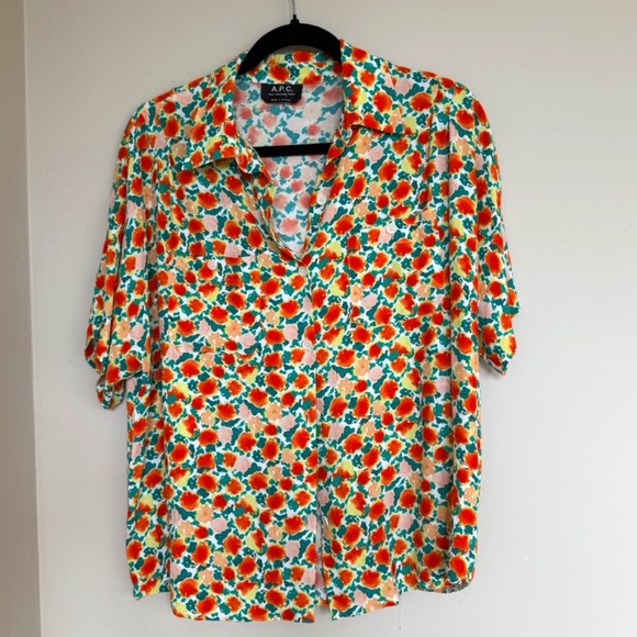 APC Zoe Colorful Shortsleeve shirt - Picture 4 of 8